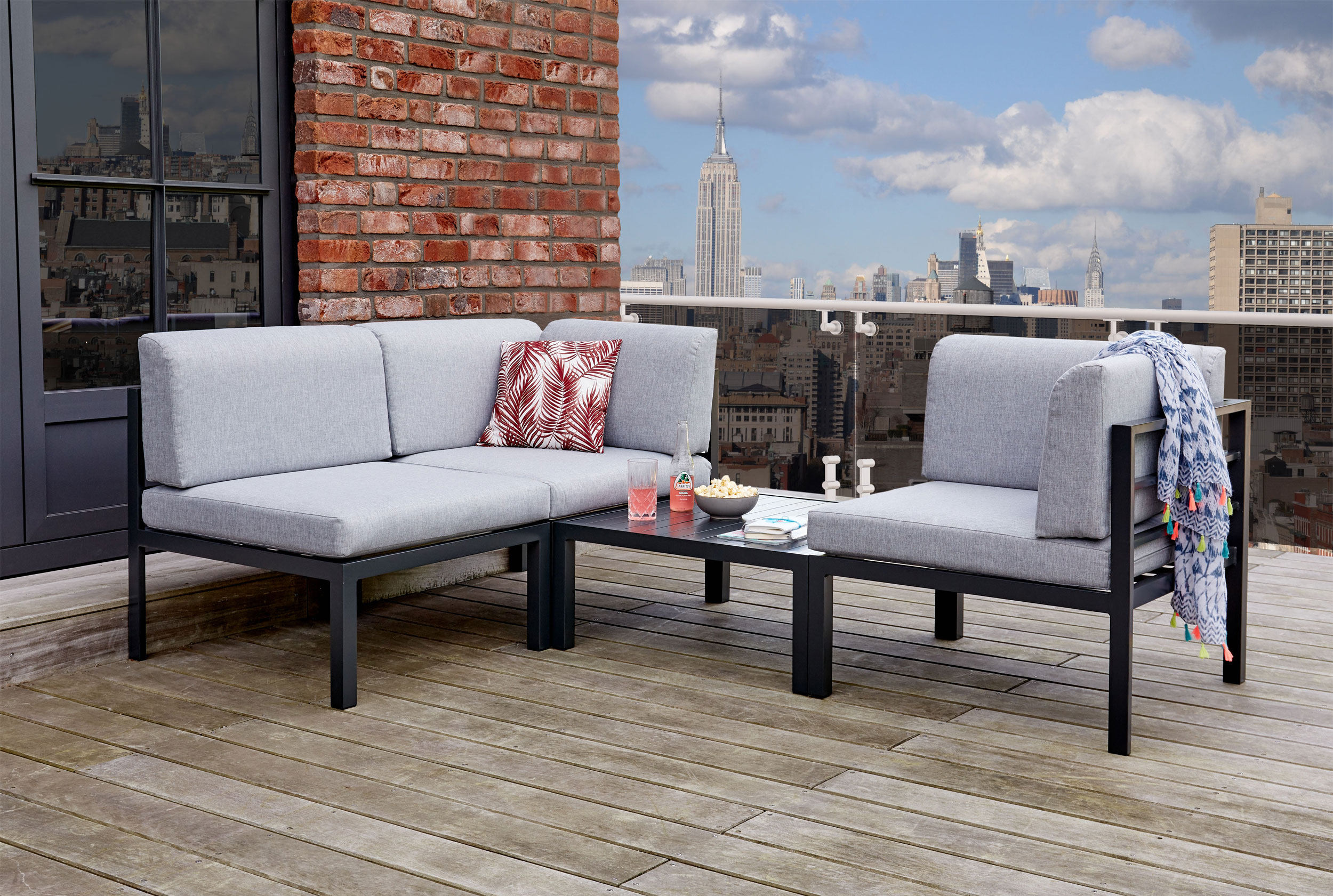 OUTDOORGartenlounge Eckelement