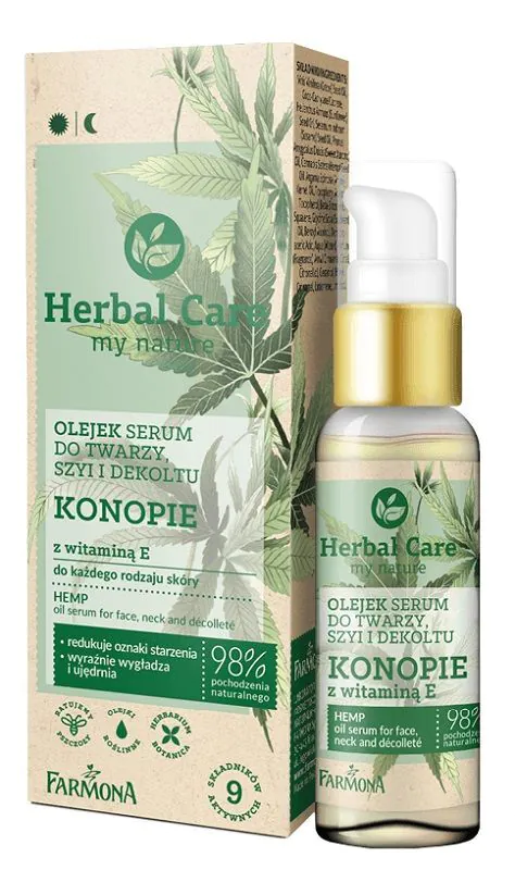 Biljni uljni serum za lice, vrat i dekolte