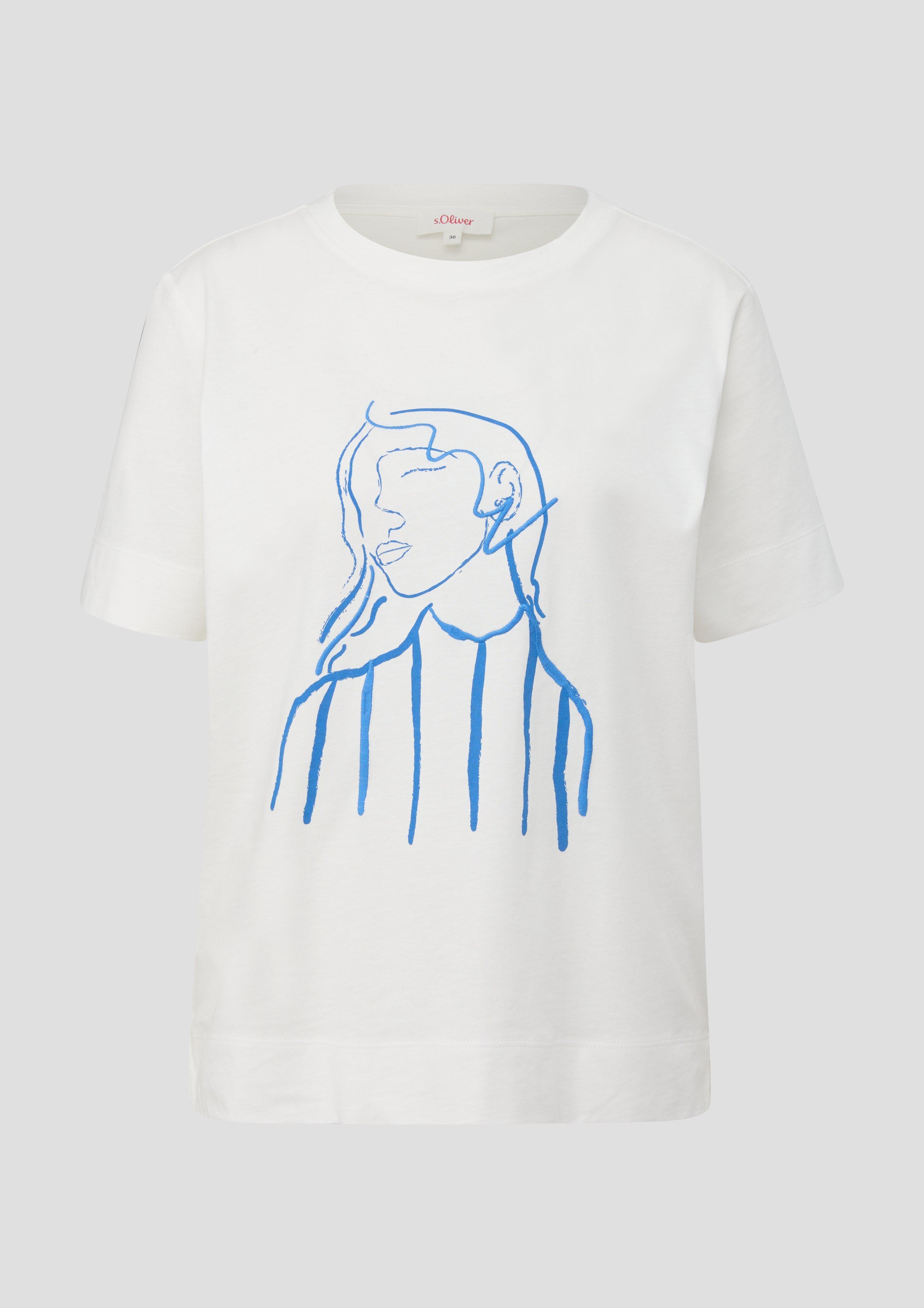 T-Shirt mit Artwork  2144447-02D0