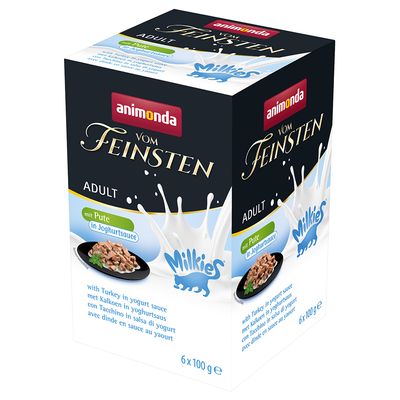 Animonda Vom Feinsten Adult Milkies in Sauce 6 x 100 g