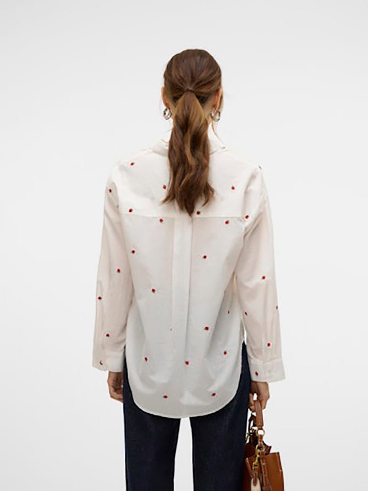 Vero Moda Hemd in Weiß günstig kaufen