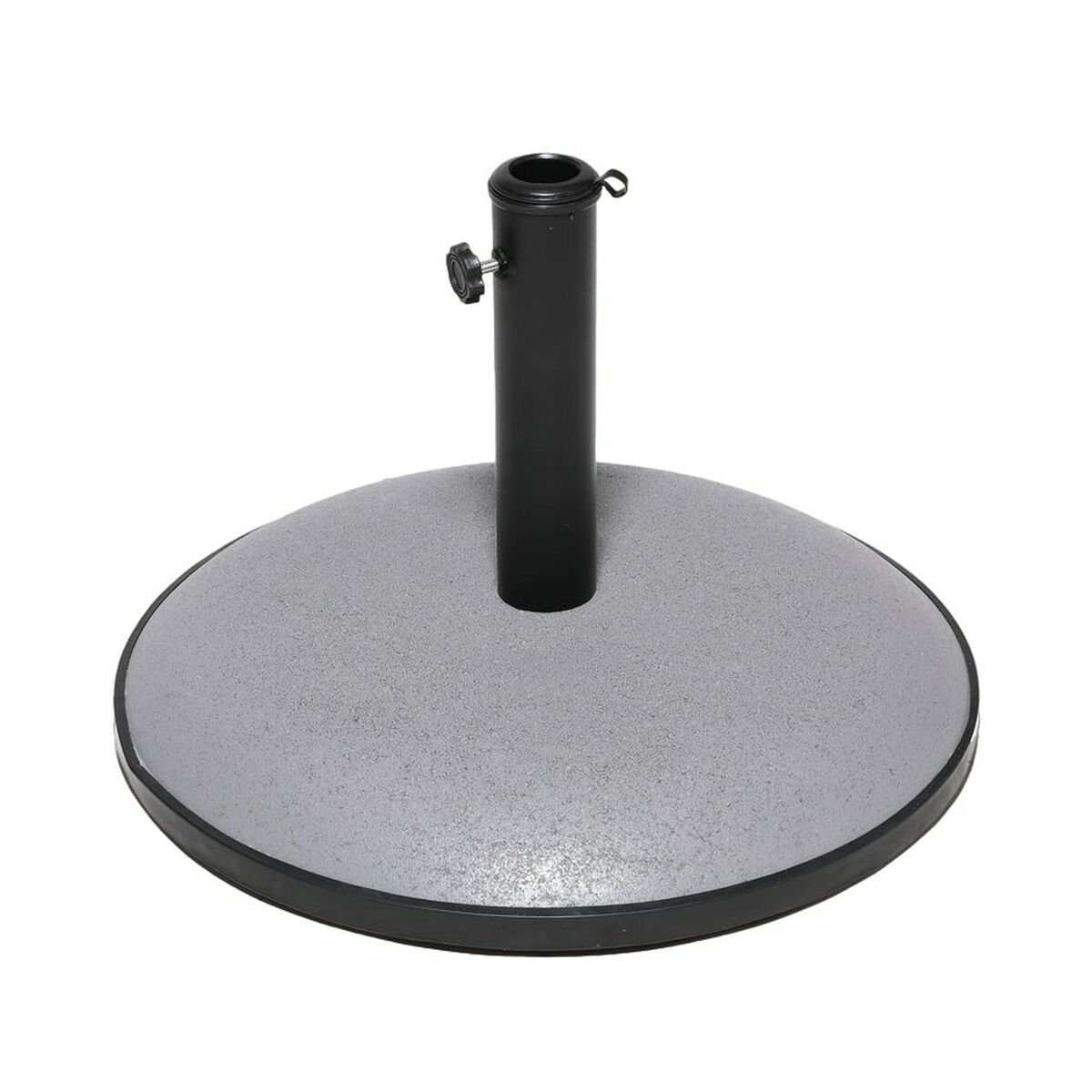 Bigbuy Schirmhalter Fuß für Sonnenschirm Schwarz Schirmfuß Schirmständer Terrasse