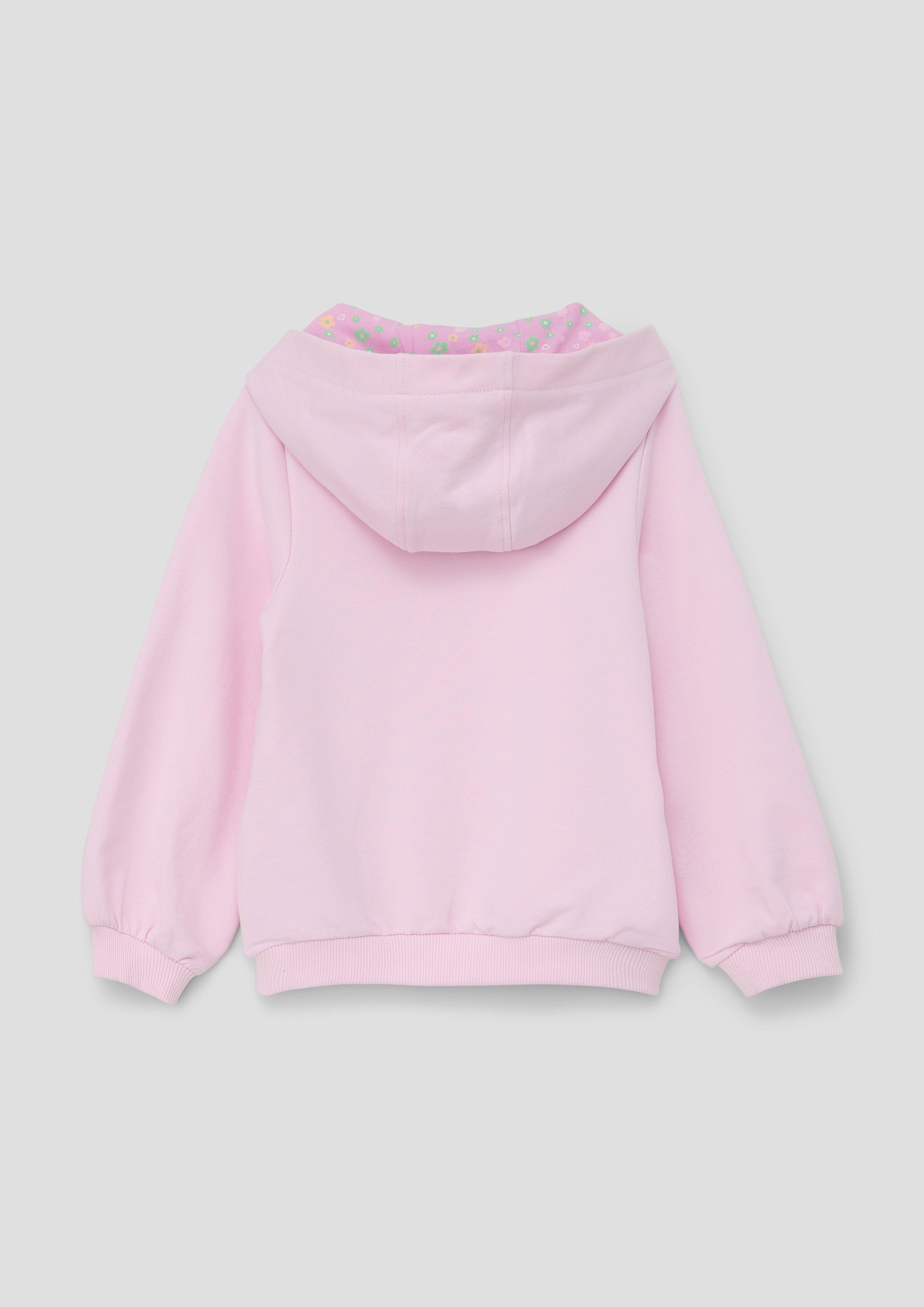 Kapuzensweatshirt mit Print  2140031-4073