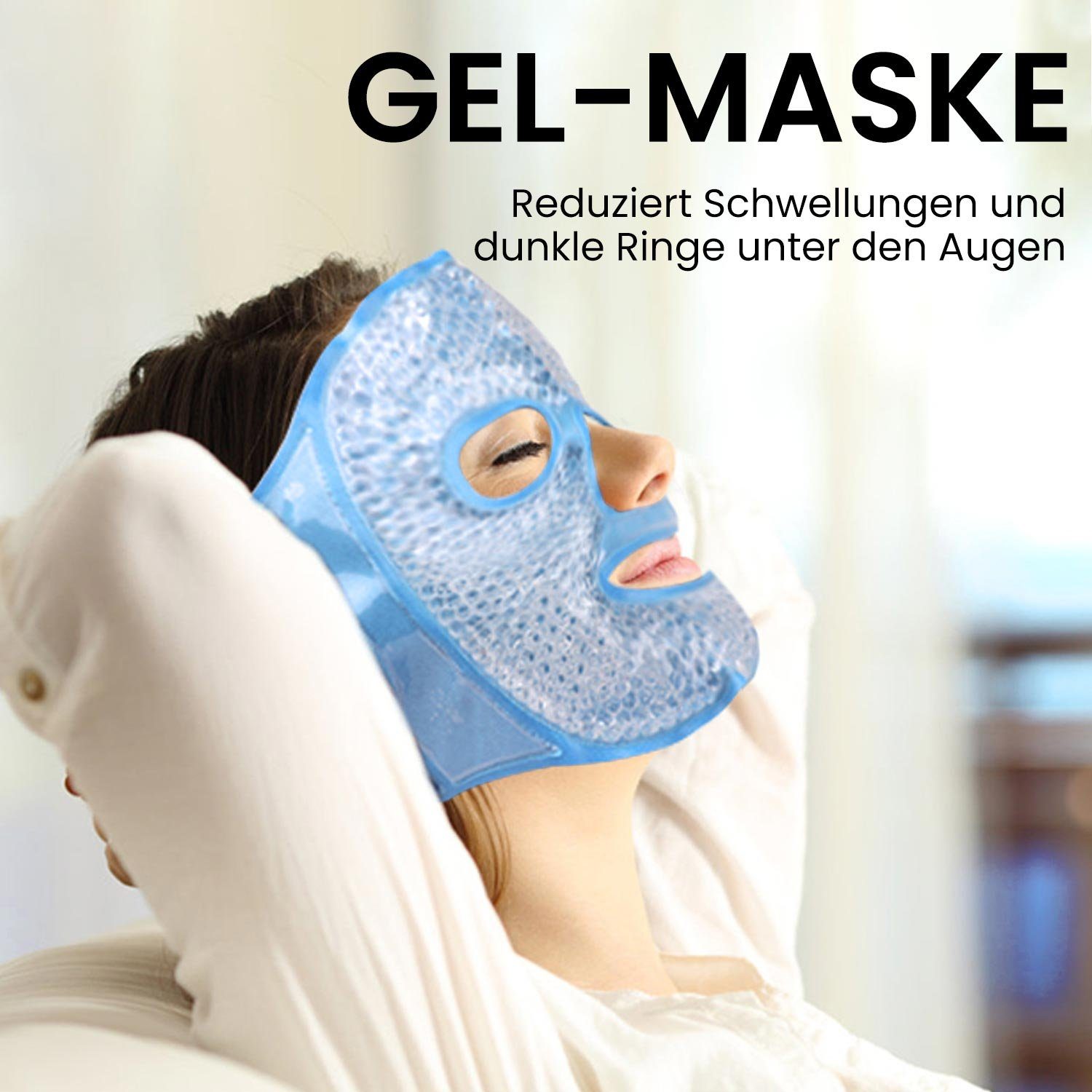 TOPMELON Gesichtsmaske wiederverwendbare Schönheitsmaske, 1-tlg., einstellbar