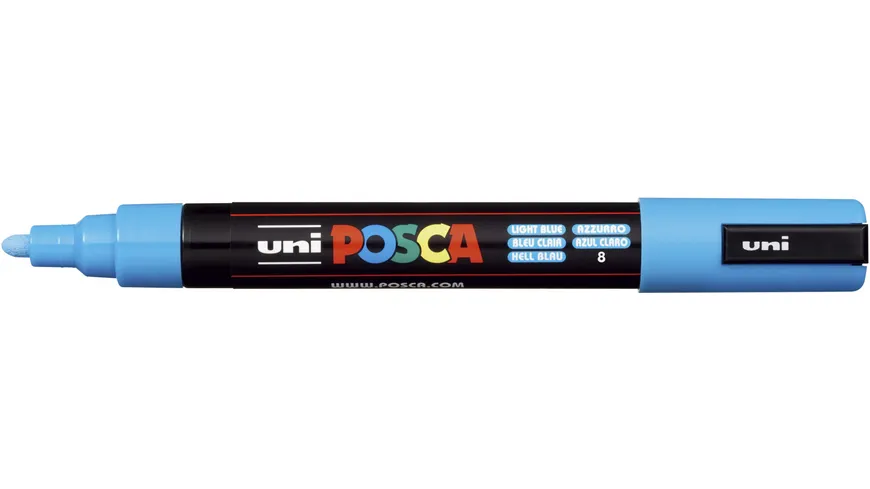 FABER-CASTELL  Marker UNI POSCA PC-5M hellblau hellblau