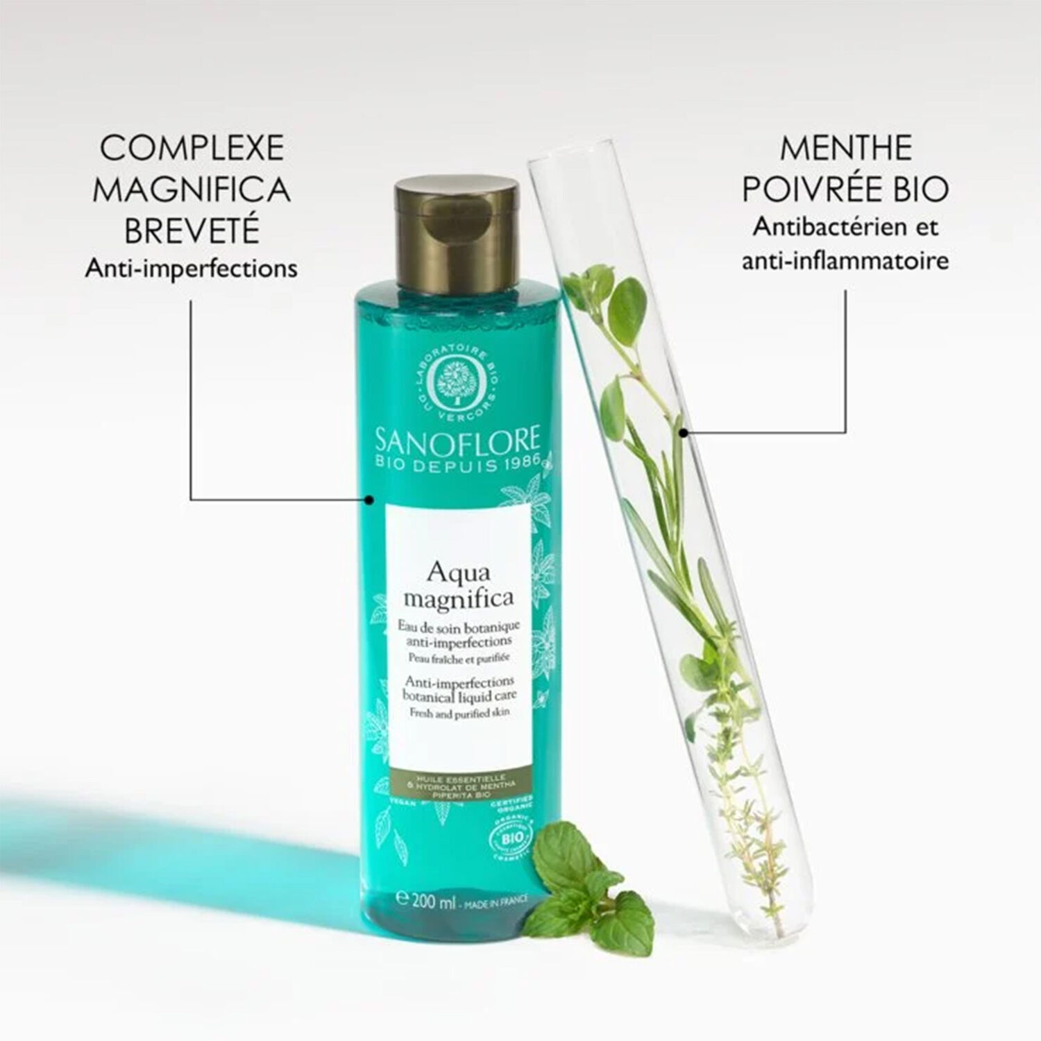 Sanoflore Aqua Magnifica Eau de Soin Botanique Anti-Imperfections