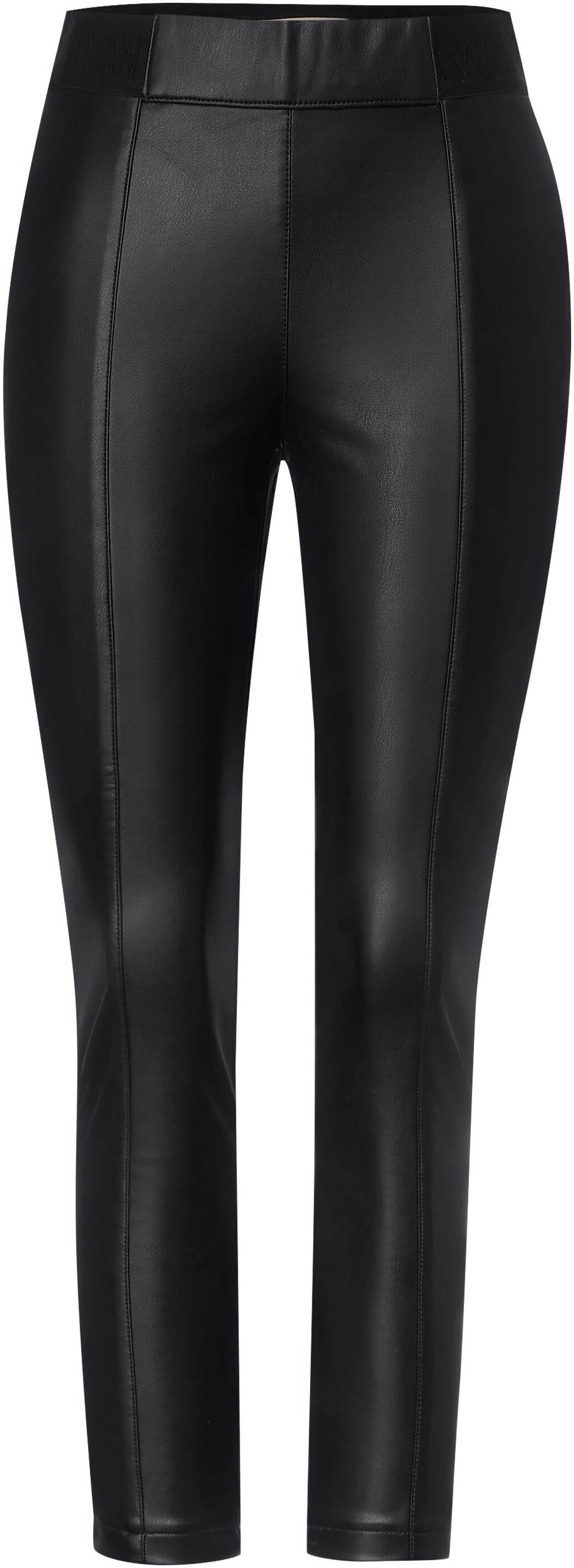 STREET ONE Outdoorhose in PU-Optik