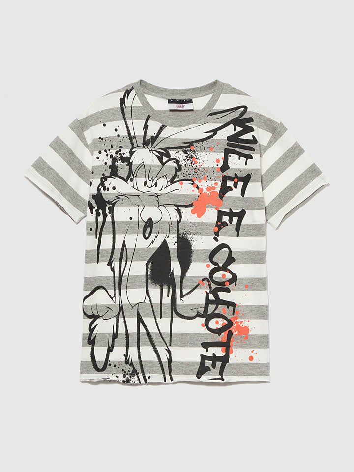 Sisley Shirt in Hellgrau günstig kaufen
