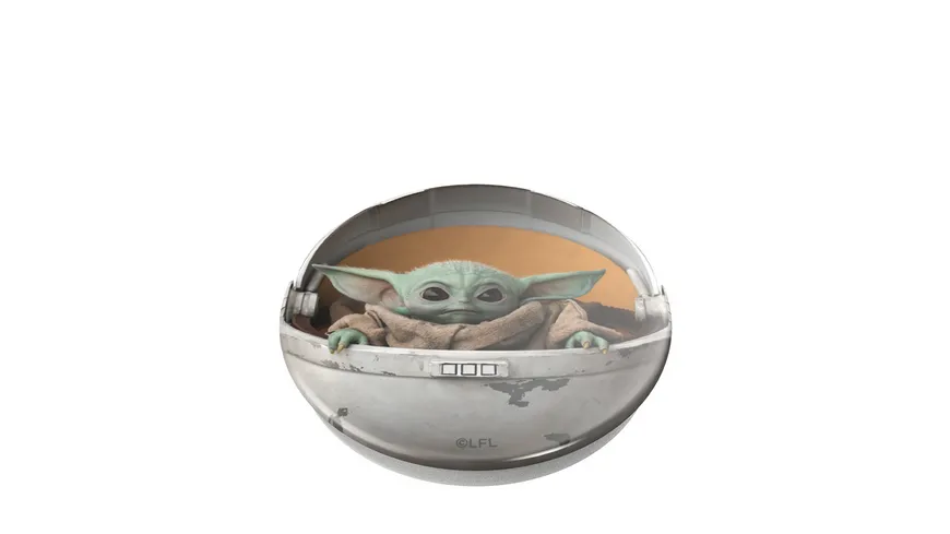 PopGrip - ausziehbarer Handy-Griff Handyhalter -  Baby Yoda Pod