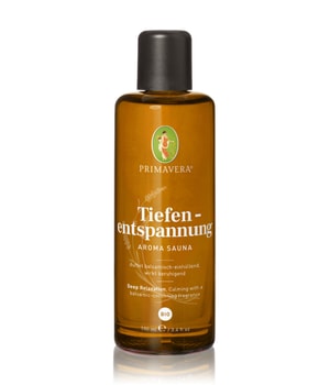 Primavera Aroma Sauna Tiefenentspannung Bio Saunaaufguss-100 ml