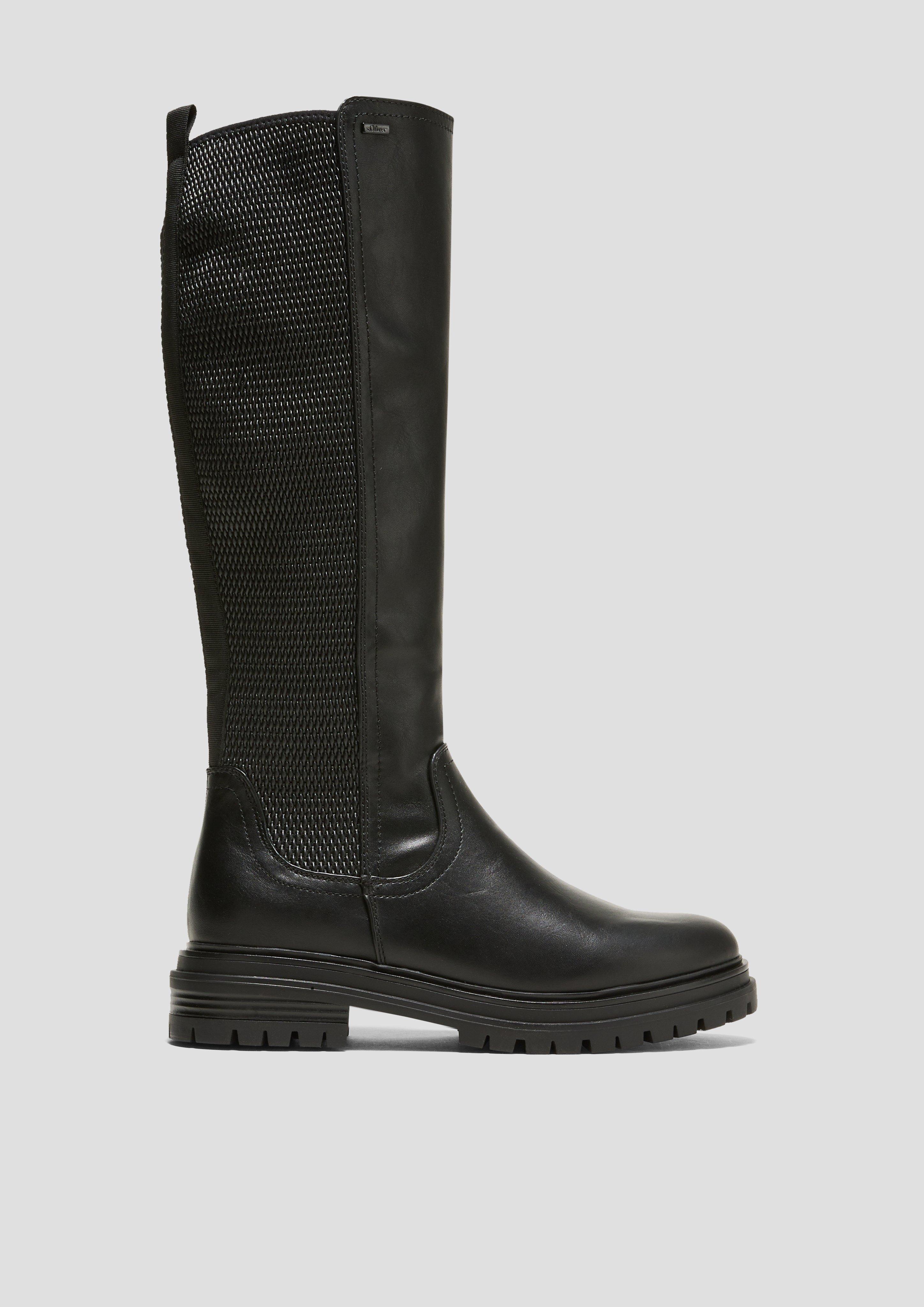Stiefel in Glattleder-Optik  6008570-001