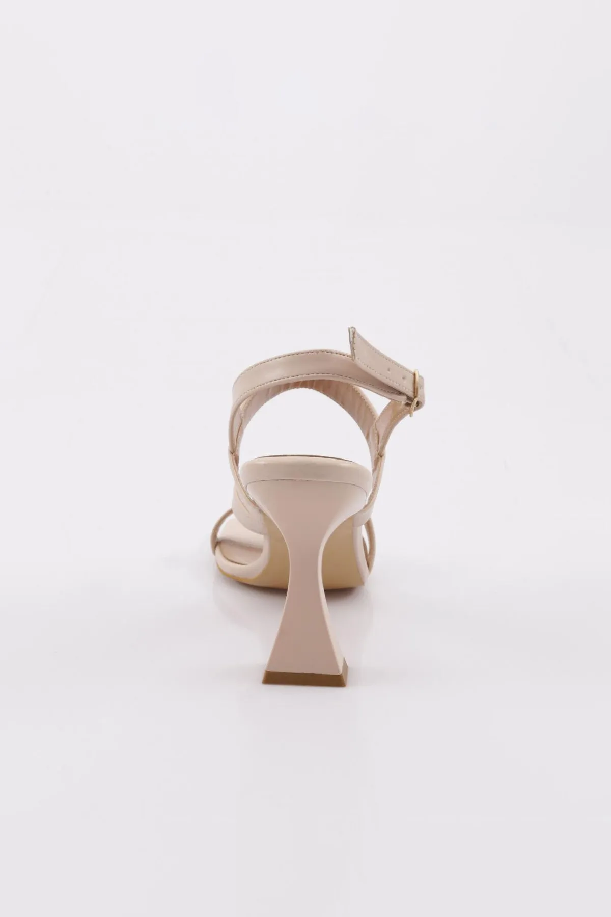 DGN  Pm211-k600 Beige Skin Damenschuhe mit Absatz - Knöchelriemen