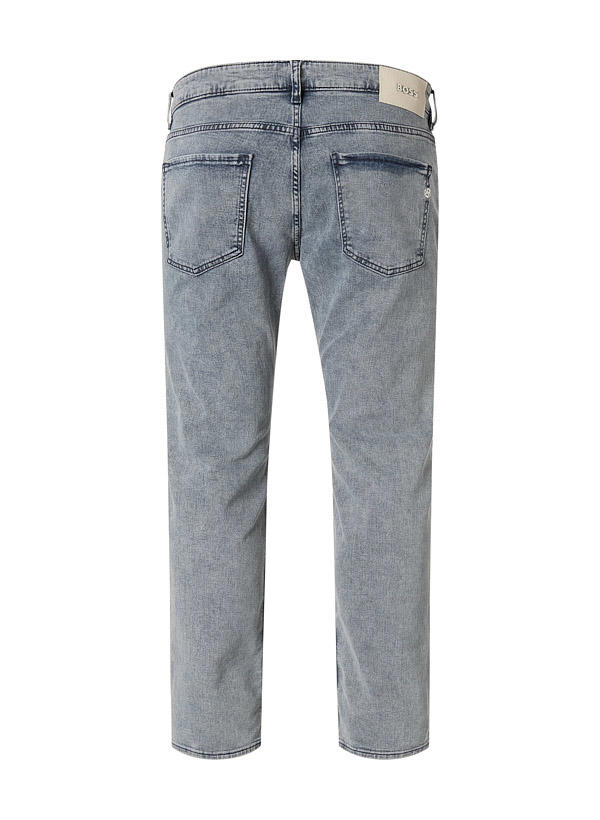 BOSS Black, Jeans Delaware, Slim Fit, Baumwolle T400®, pastellgrau