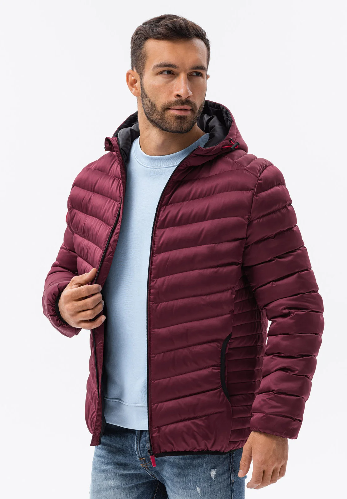 Chaqueta de invierno ombré