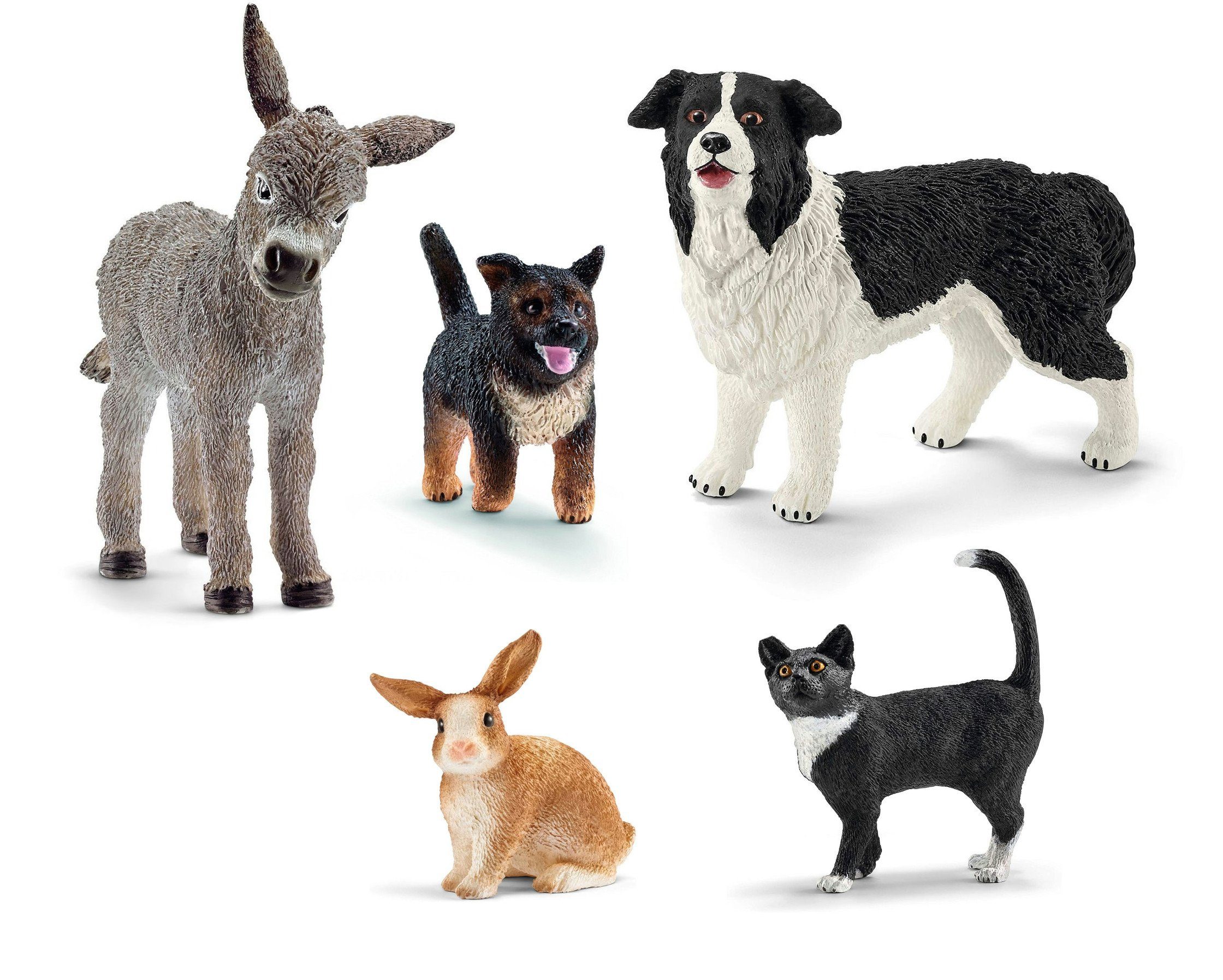 Schleich® Spielfigur Tierfiguren - Bauernhof-Set mit 20 Tieren