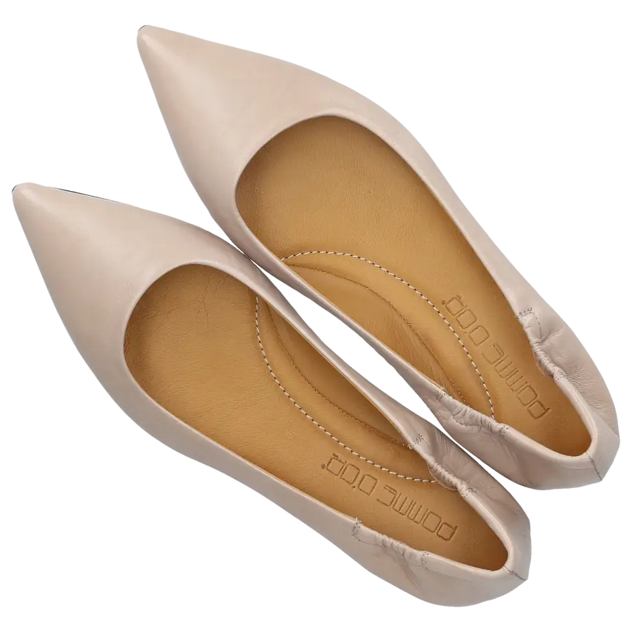 Pomme D`OR - Ballerinas 1720 Nappaleder - beige
