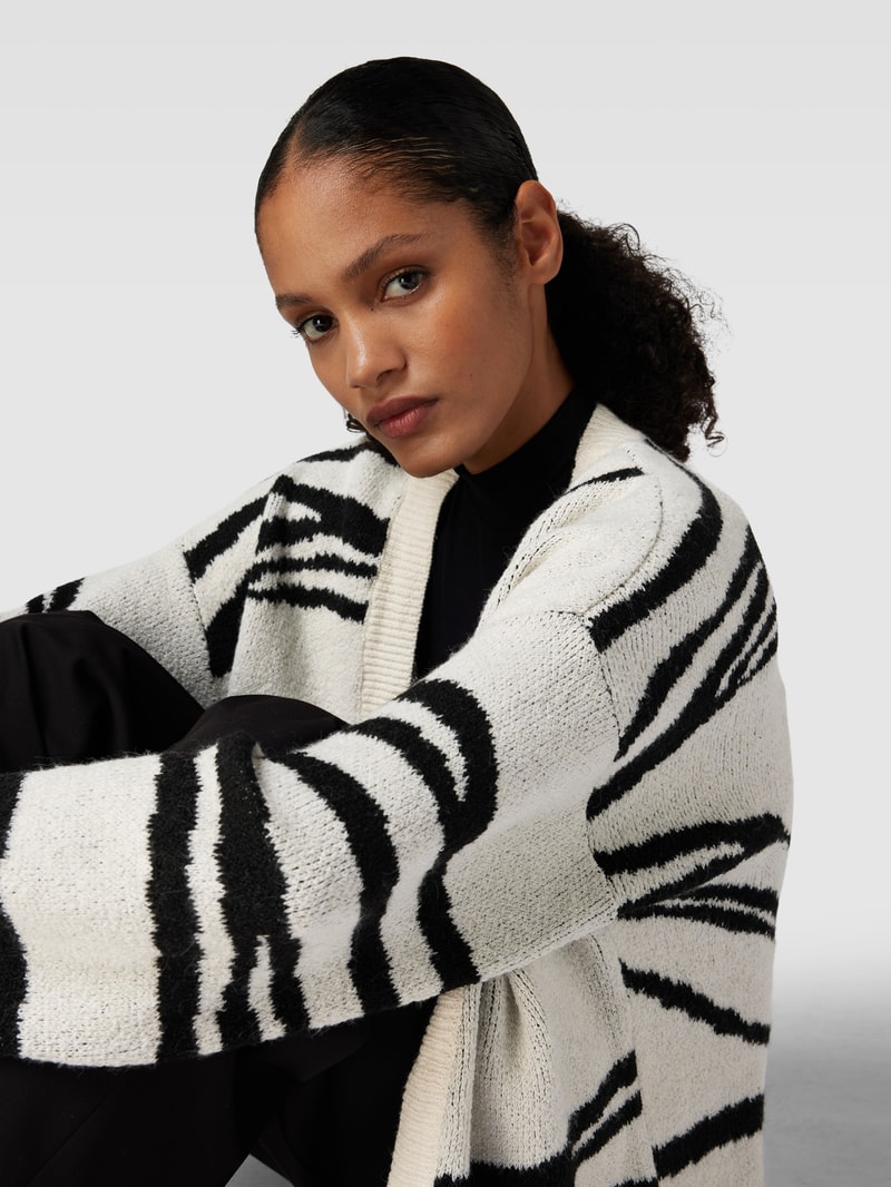 Cardigan mit offener Vorderseite Modell 'ALIRA' in offwhite