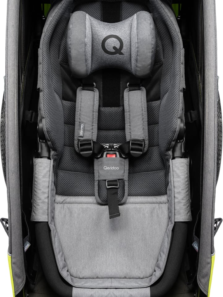 Qeridoo Babyschale in Grau - Gruppe 0  günstig kaufen onesize