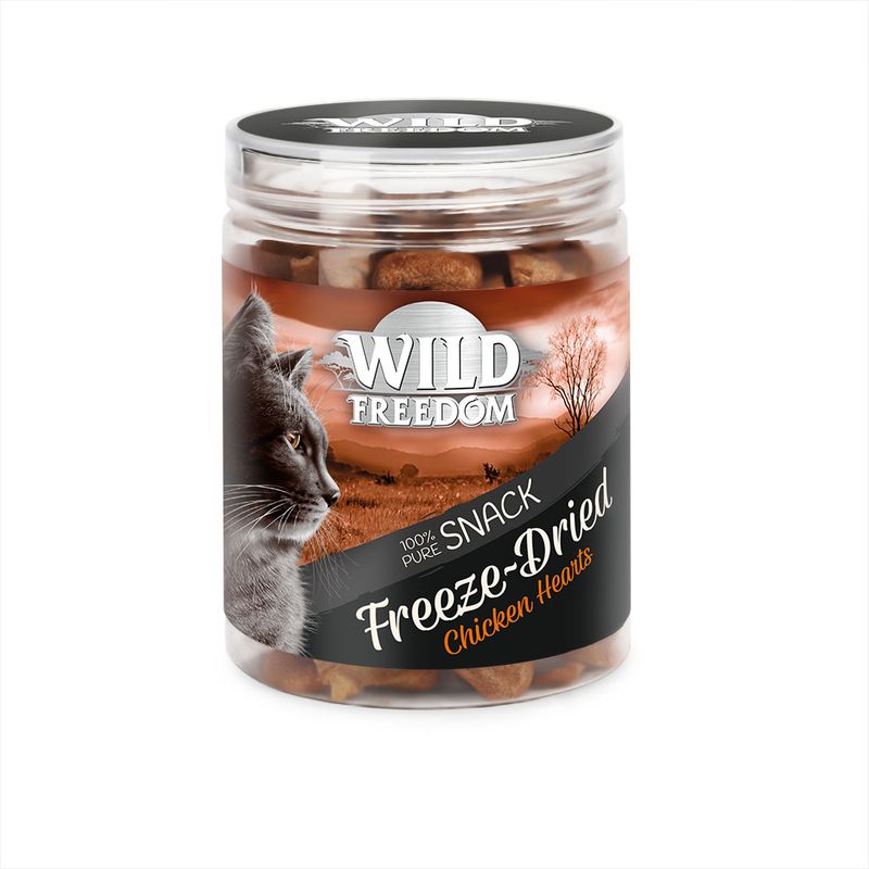 Wild Freedom RAW - gefriergetrocknete Hühnerherzen