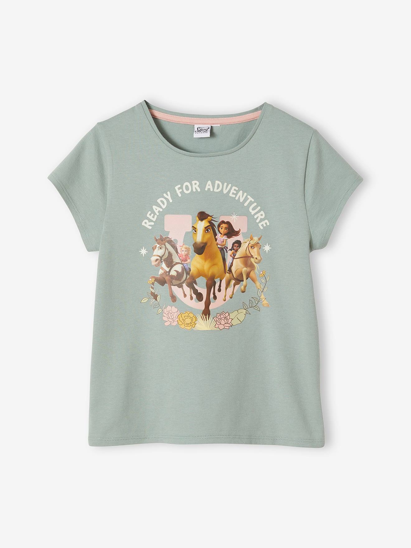 T-shirt manches courtes Spirit® fille kaki