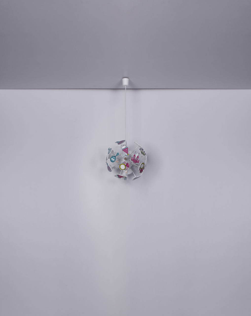 Globo Lighting - LURRA - Hängeleuchte Kunststoff weiß, 4x E14
