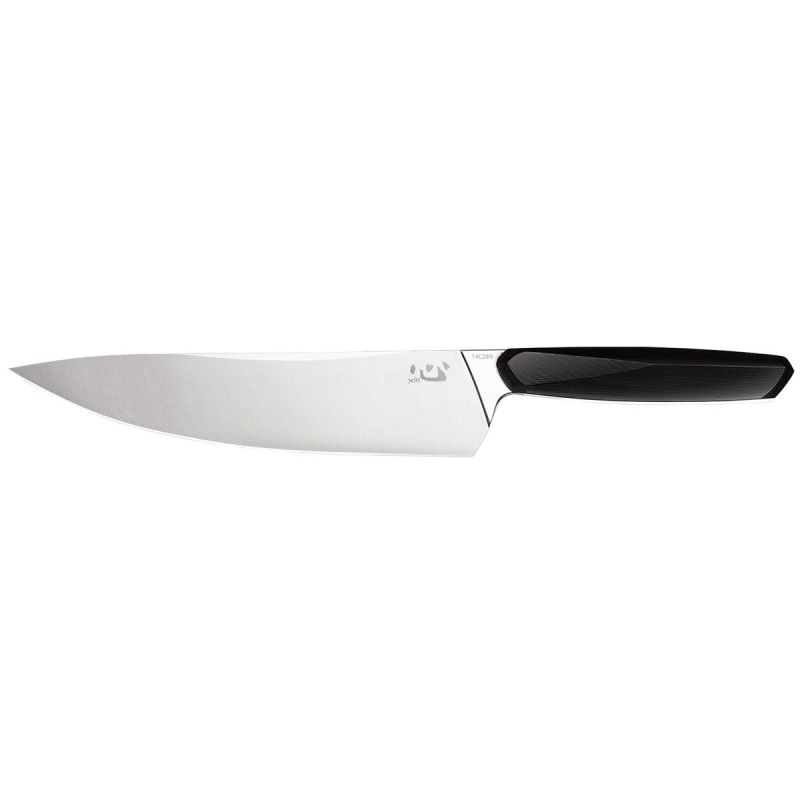 Xin Xincore, Kochmesser 21,5 cm G10 Schwarz Sanvik XC125