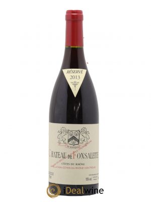 Côtes du Rhône Château de Fonsalette Emmanuel Reynaud  2013 - Lot de 1 Bouteille