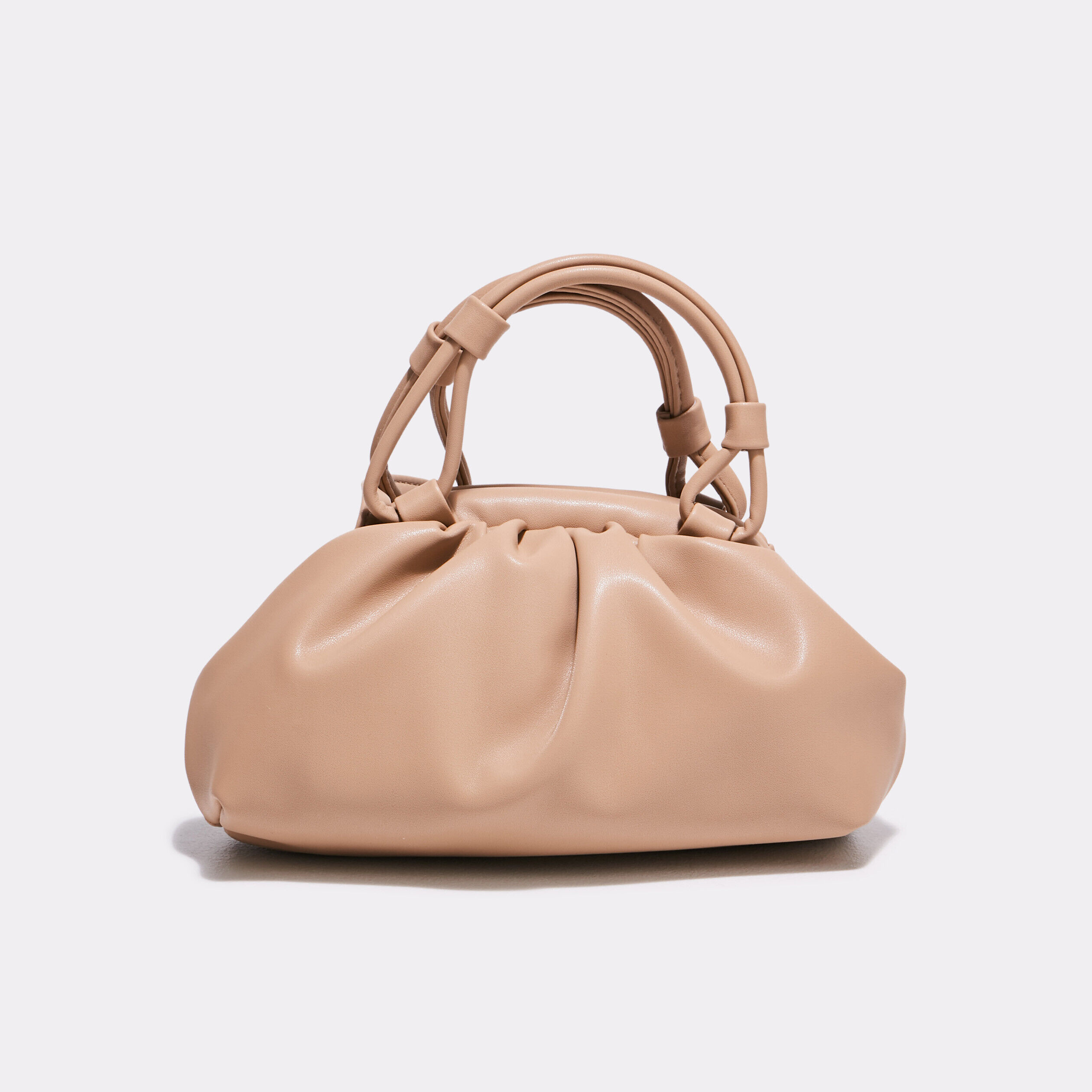 Sac arrondi à clapet beige femme | Cache Cache