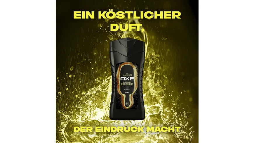 AXE Duschgel Magnum Gold Caramel Billionaire 250 ml