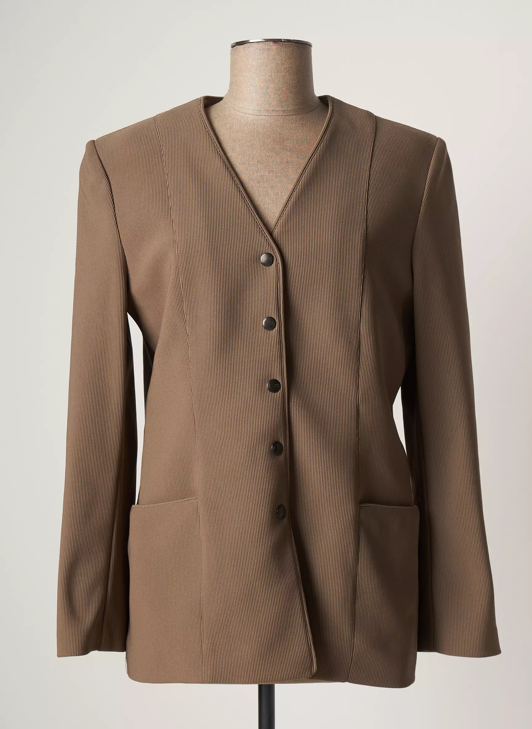Paul Brial Vestechic Femme couleur marron