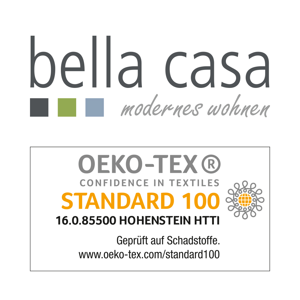 Bella Casa XXL-Allzweck-/Tagesdecke, ca. 220 x 240 cm - Grau