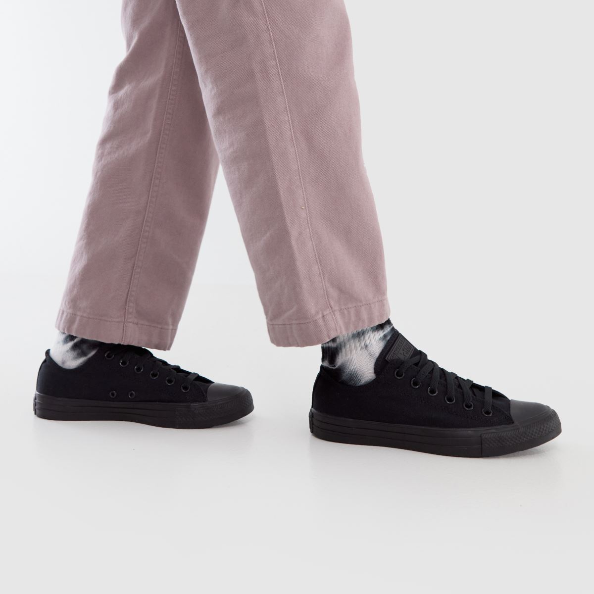 Converse All Star Mono Ox cipők fekete színben