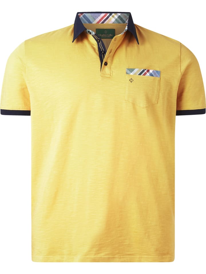 Charles Colby Poloshirt EARL BREANDAN in gelb günstig kaufen