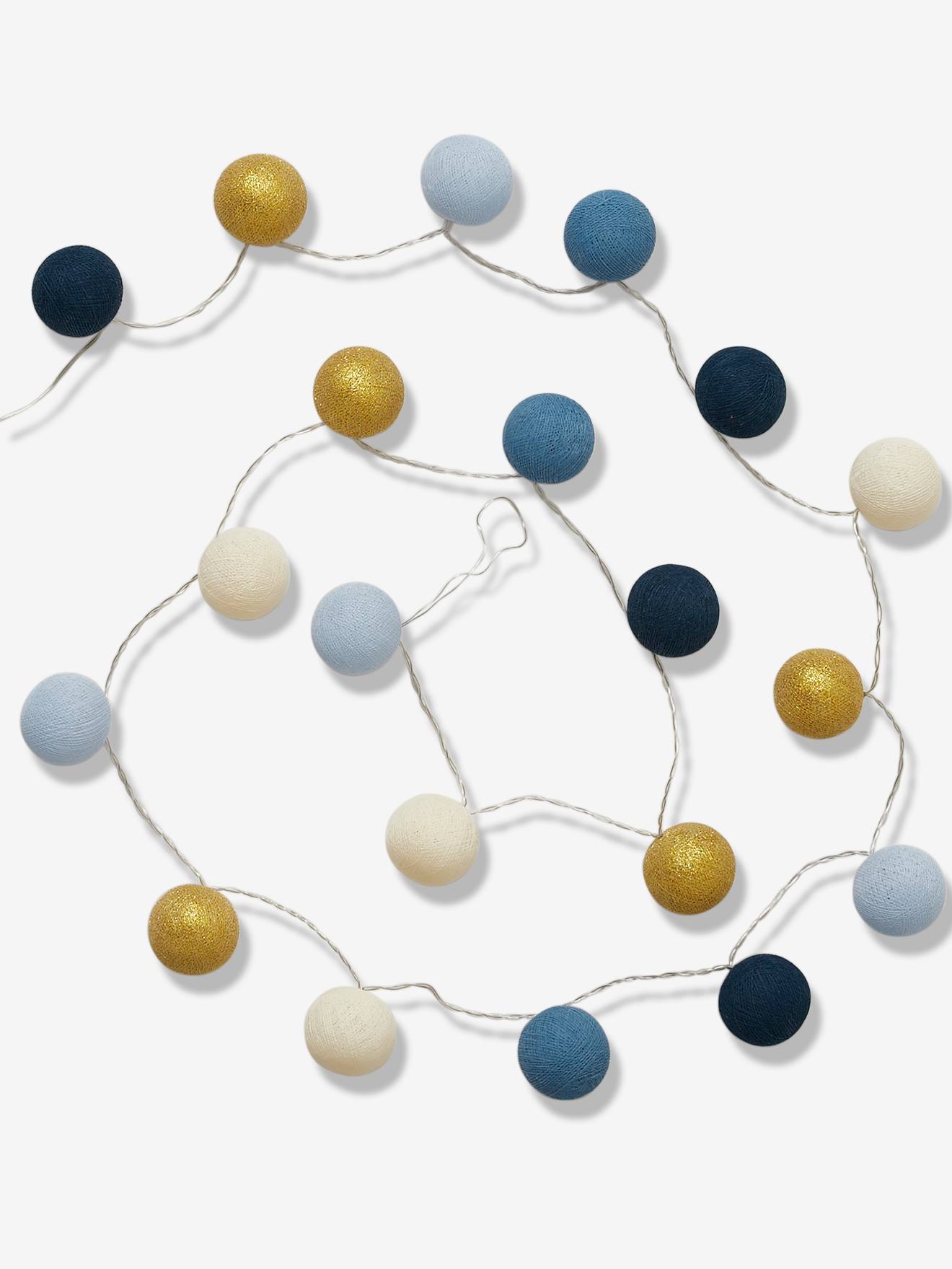 Guirlande boules lumineuse multicolore