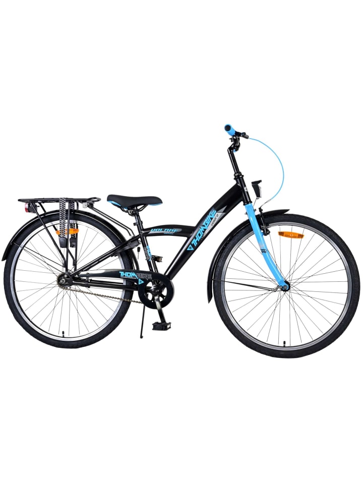 Volare Kinderfahrrad Thombike für Jungen 26 Zoll Kinderrad in Schwarz Blau 9 Jahre günstig kaufen onesize