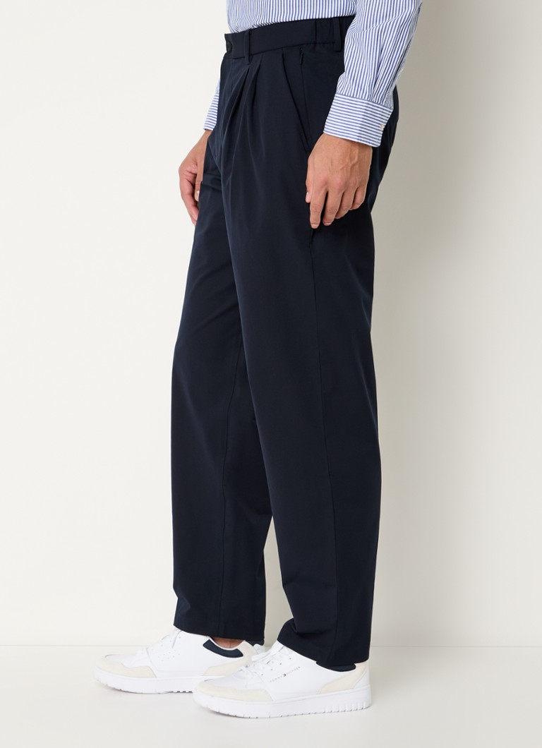 Calça chino Tommy Hilfiger Greenwich de corte reto com bolsos laterais