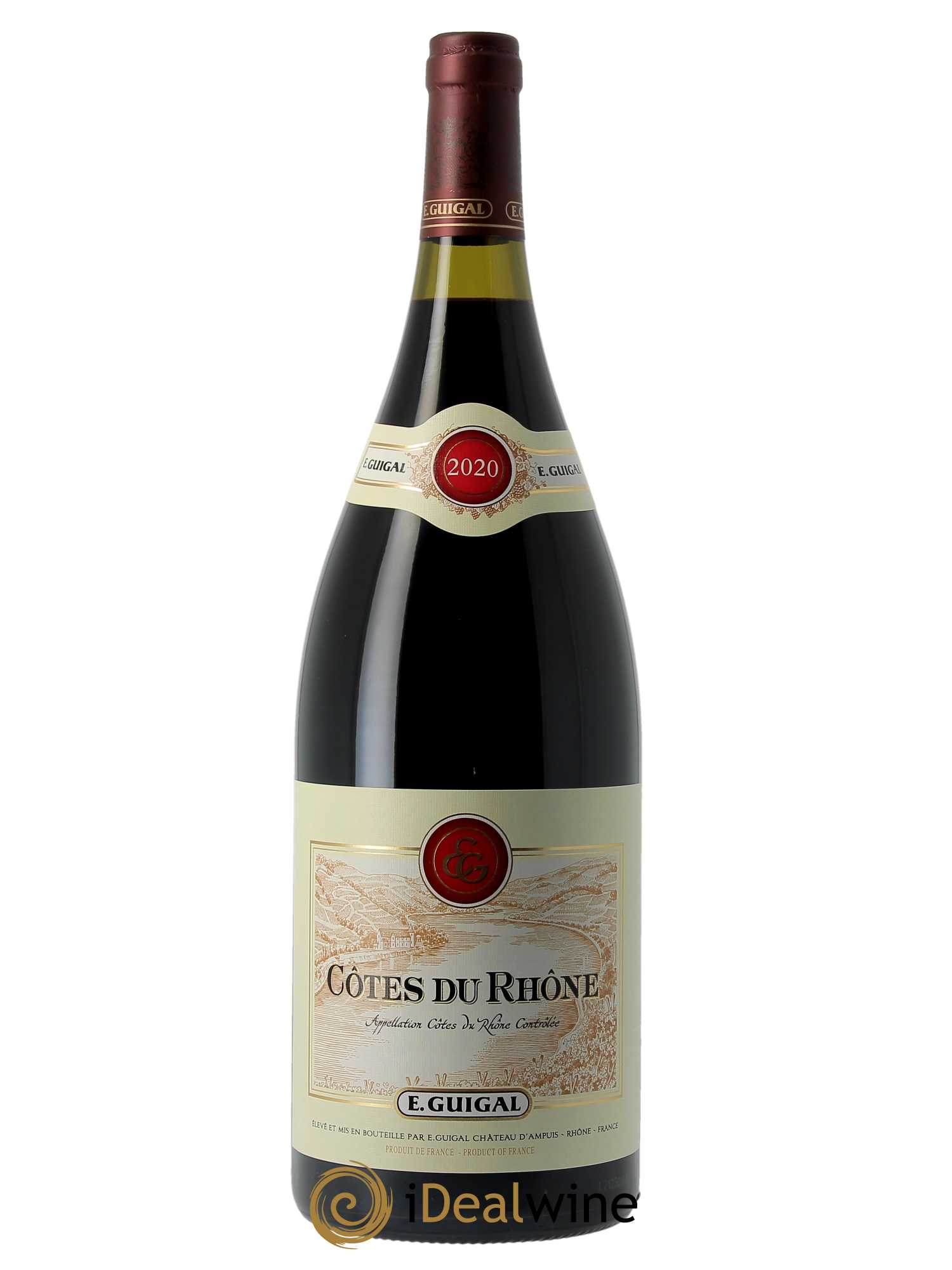 Côtes du Rhône Guigal  2020 - Lot de 1 Magnum