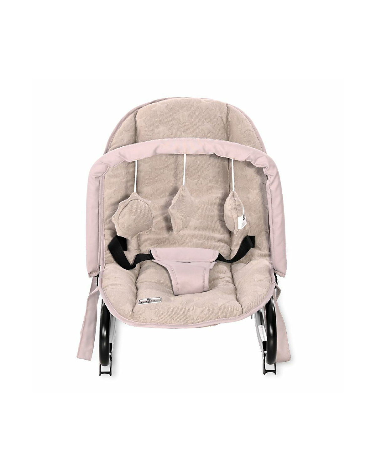 Babywippe Eliza Luxe verstellbare Rückenlehne, Spielbogen, Tragegriffe Babywippen
