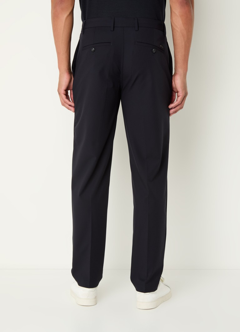 Pantaloni slim fit Emporio Armani cu buzunare interioare
