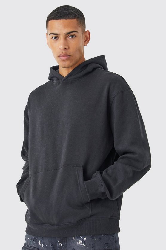 Oversize Hoodie mit M Print