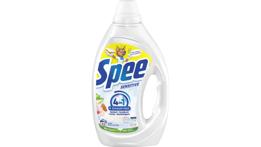 Spee Sensitive Aloe Vera & Mandelmilch Vollwaschmittel 990 ml