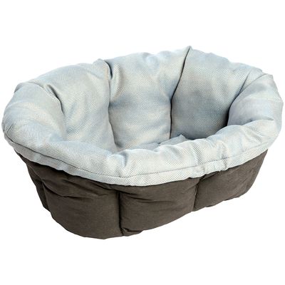 Überzug Sofà blau Tweed für Ferplast Korb Siesta Deluxe (ohne Korb)