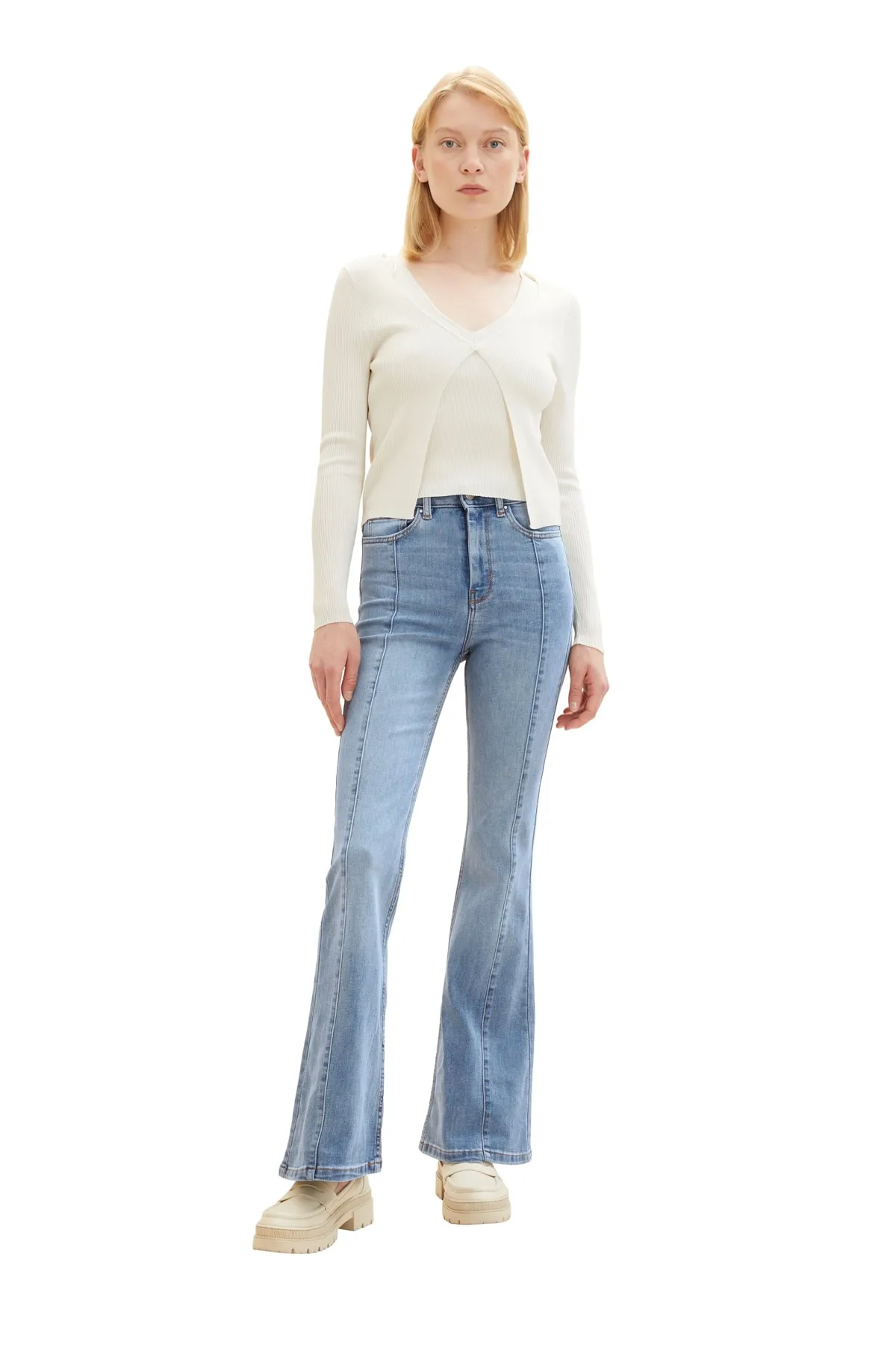 Tom Tailor  Jeans - Grau - Bootcut