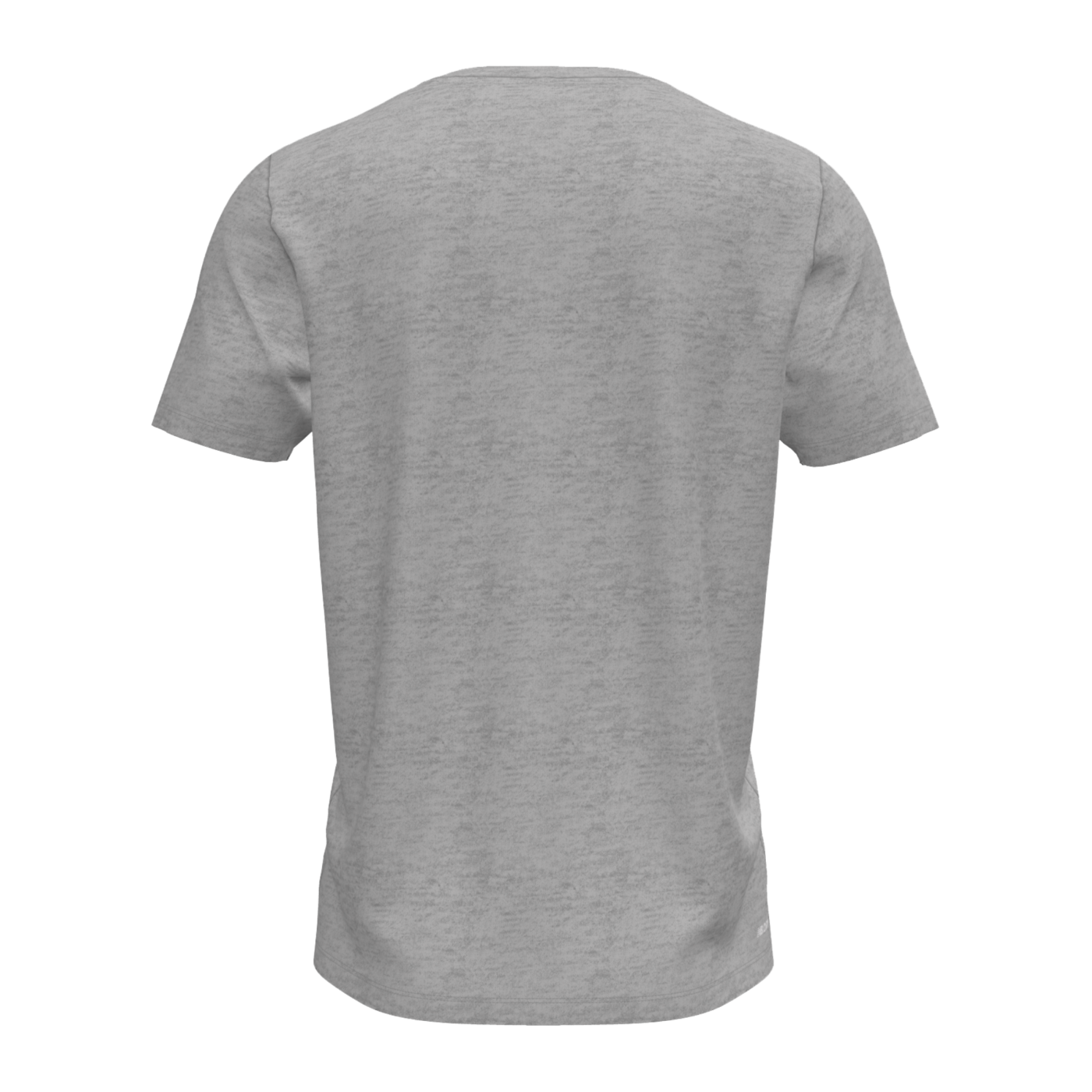 New Balance Heathertech T-Shirt Running Grau FAG