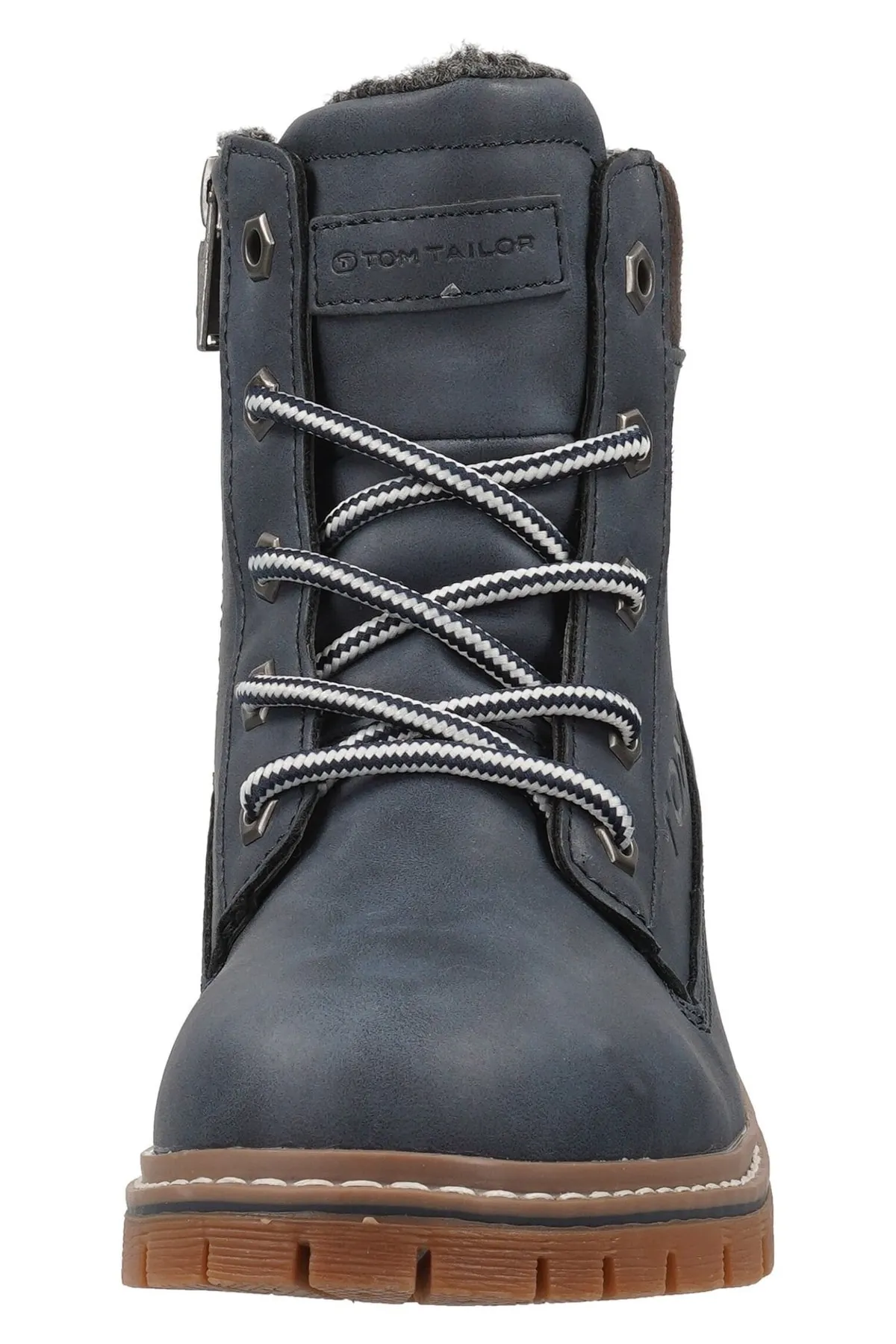 Tom Tailor  Stiefelette - Blau - Blockabsatz