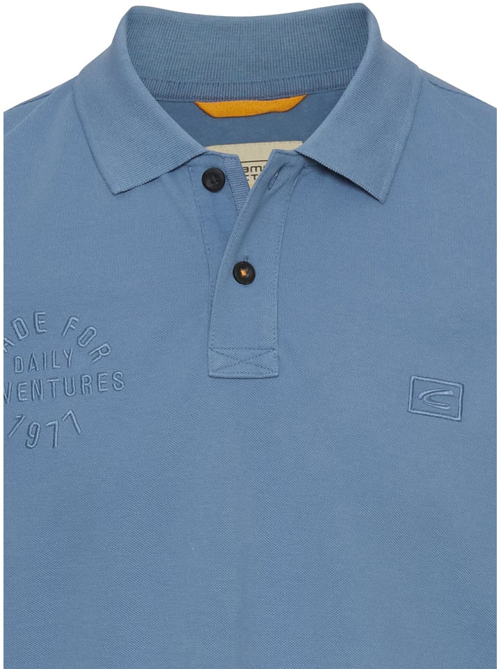 Camel Active Poloshirt in Hellblau günstig kaufen