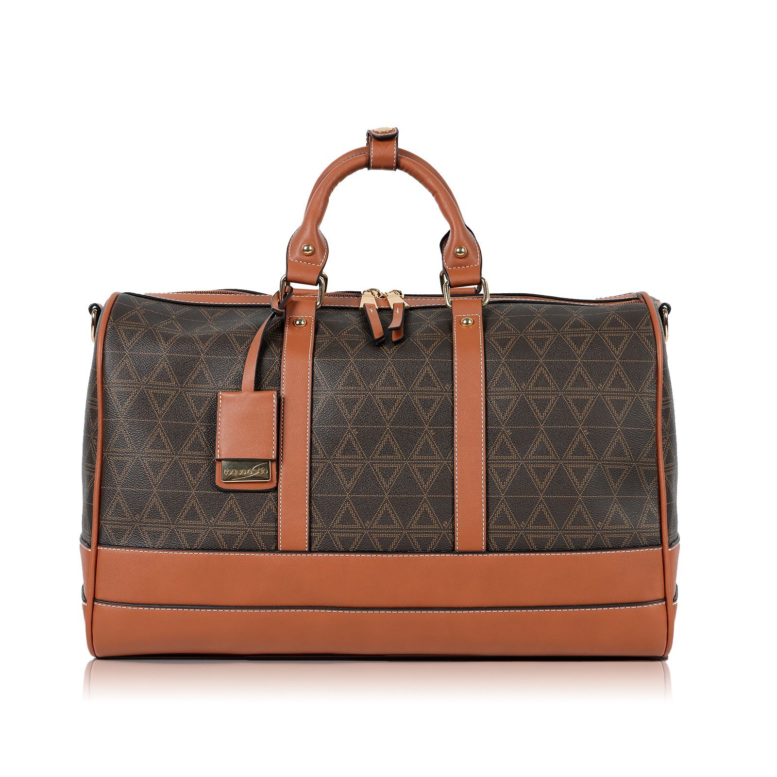 TAN.TOMI Reisetasche Reisetasche Weekender Tasche Damen PU Große Reisetaschen für Damen, Perfekt für Damen Reise Urlaub Wochenende Gym
