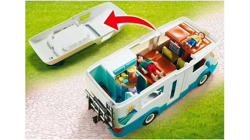 PLAYMOBIL 70088 - Family Fun - Familien-Wohnmobil