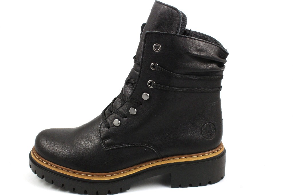 RIEKER Stiefeletten schwarz HWK Damen Stiefel