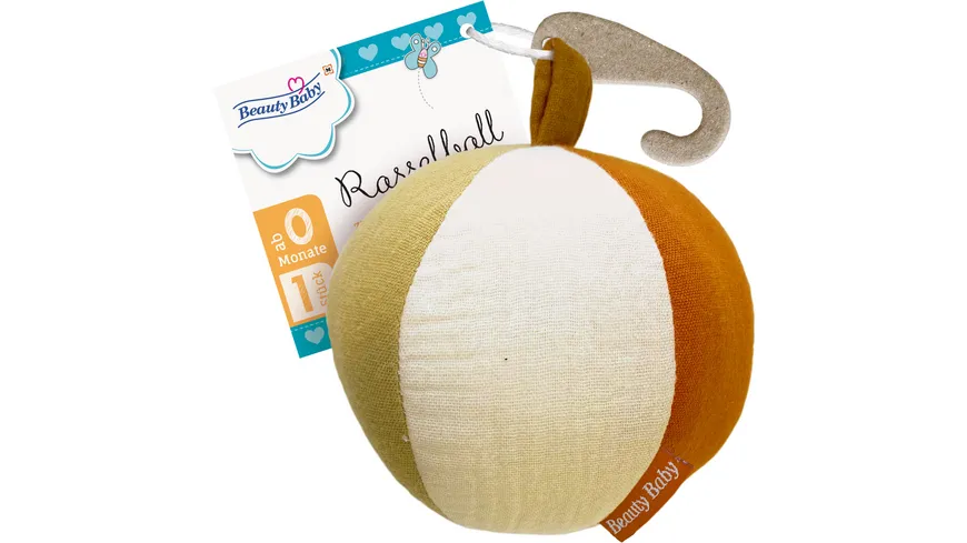 Beauty Baby Rasselball Musselin